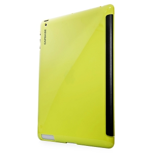  Capdase Karapace Jacket Case Polishe Green for iPad 4/iPad 3/iPad 2 (KPAPIPAD2-0C06)